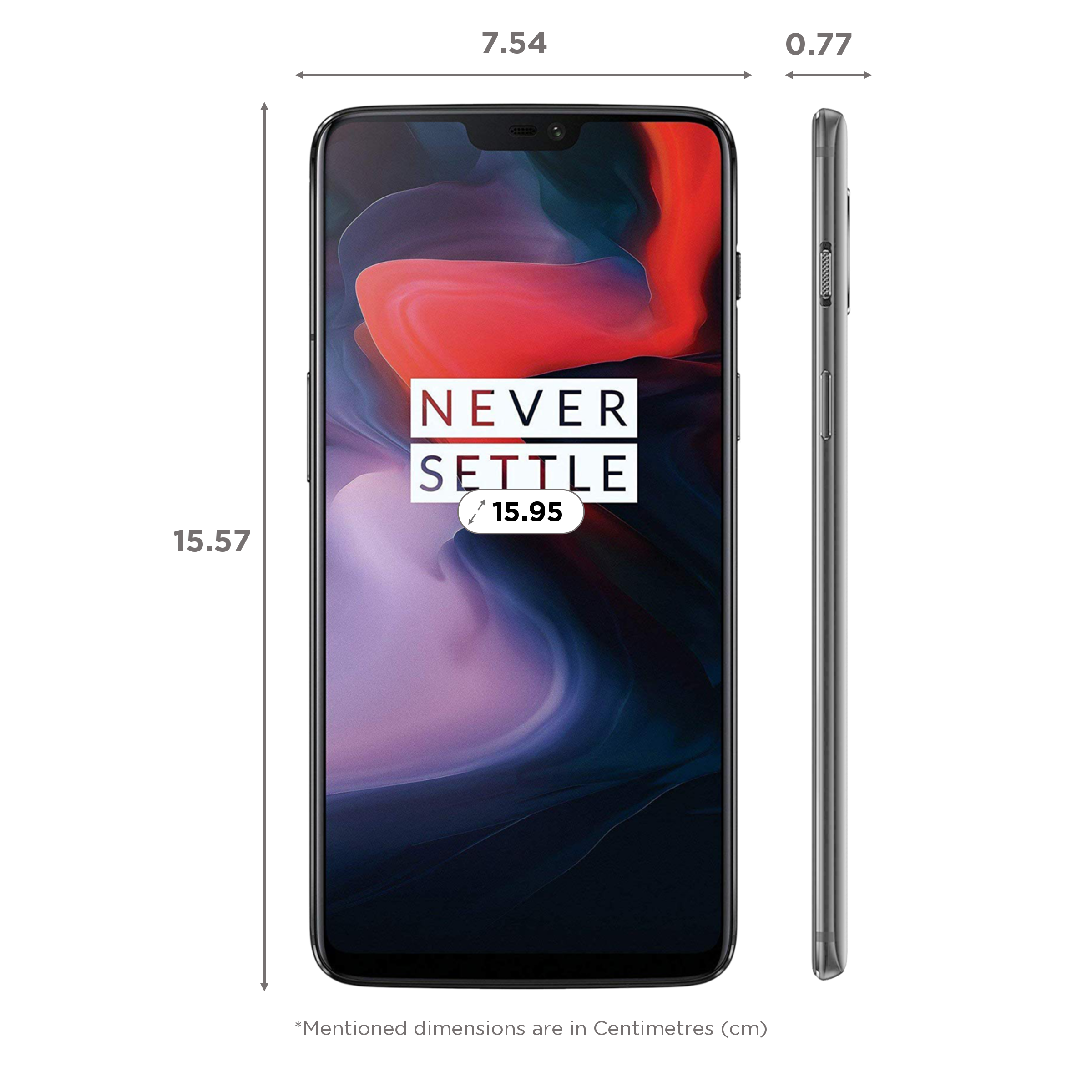 OnePlus6 SIMフリー (6GB RAM+64GB ROM) 本体のみ OnePlus 6のスペックまとめ、対応バンド、価格 | telektlist